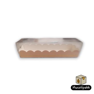 Macaron doboz - Rózsaszín (átlátszó dobozban)
