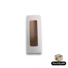 Fehér Macaron doboz, 6db-hoz