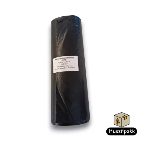 Szemetes 160l fekete - 10db