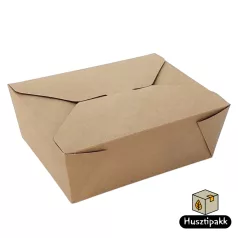 Papír Ételes Doboz - 11,3x6,3cm, 500ml 50db