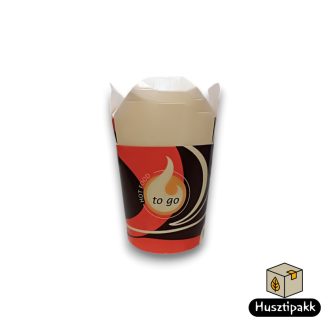 Take away papírdoboz Hot food to go 500ml 50db