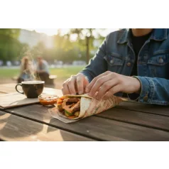   Jó étvágyat! csomagolópapír (streetfood) Barna 30x40cm 500db