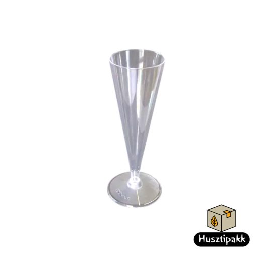 Pezsgős pohár műanyag 100ml 6db
