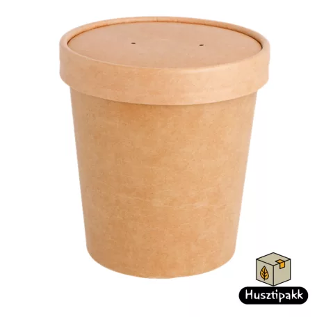 Papír KRAFT leveses pohár 500ml 115mm 50db