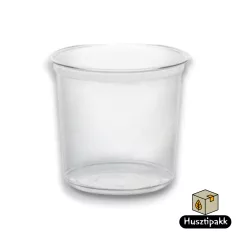 Átlátszó kerek tálka, 400ml 50db
