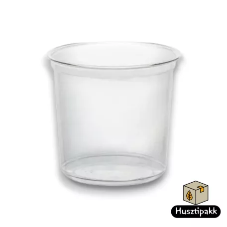 Átlátszó kerek tálka, 400ml 50db