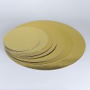 Arany-Fekete tortaalátét 24cm