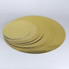 Arany-Fekete tortaalátét 28cm