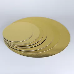 Arany-Fekete tortaalátét 40cm