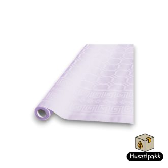 Papírterítő, damaszt hatású, lila 1,2x6m