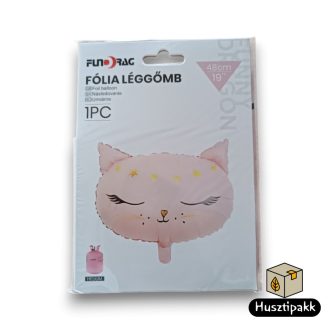 Fólia lufi Cica fej 46cm
