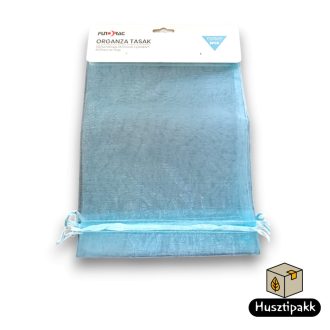 Organza tasak - Világos kék 3db (17x23cm) Organza tasak - Világos kék 3db (17x23cm)