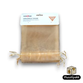 Organza tasak - Arany 4db (14x17cm) Organza tasak - Arany 4db (14x17cm)