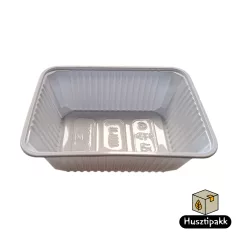 Szögletes elviteles doboz, fehér MBOX K 1000ml 50db