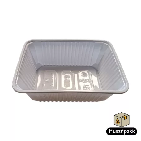 Szögletes elviteles doboz, fehér MBOX K 1000ml 50db