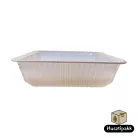 Szögletes elviteles doboz, fehér MBOX K 1000ml 50db
