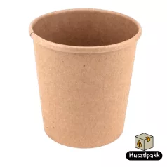 Papír KRAFT leveses pohár 117mm 1000ml 25db