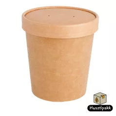 Papír KRAFT leveses pohár 117mm 1000ml 25db