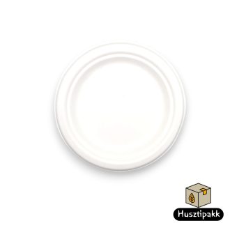 Cukornád tányér lapos  22cm 125db