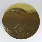 Arany tortaalátét, vékony 24cm